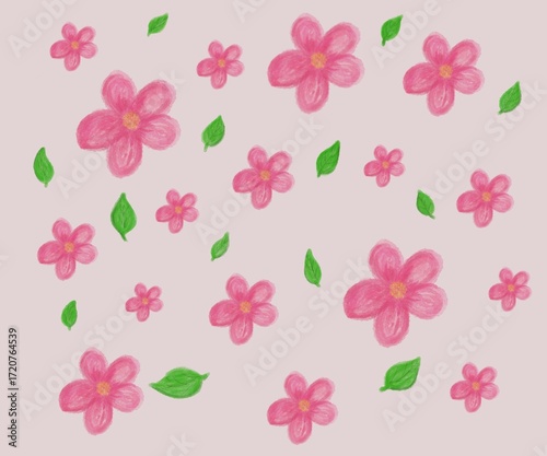 Beautiful flowers blooming