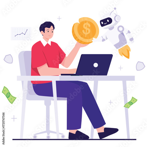 Fincer Fintech Illustration