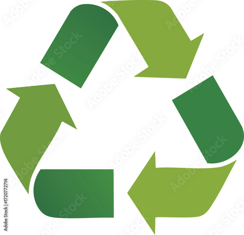 Eco-Friendly Recycling Symbol A Visual Representation of Resource Conservation and Sustainability