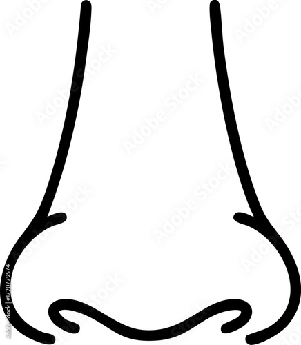 Human Nose Icon