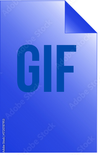 Colorful Document File Format Icons Set for Web, Apps, and Digital Design GIF