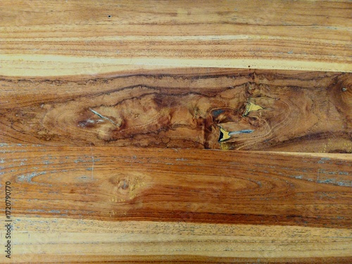 Wooden plank texture with natural grain patterns, perfect for background, design, and rustic decoration.