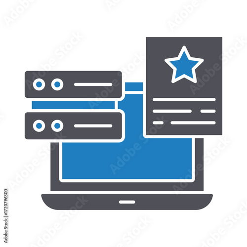 hosting center  Vector Icon which can easily modify or edit