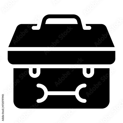 tool box glyph icon