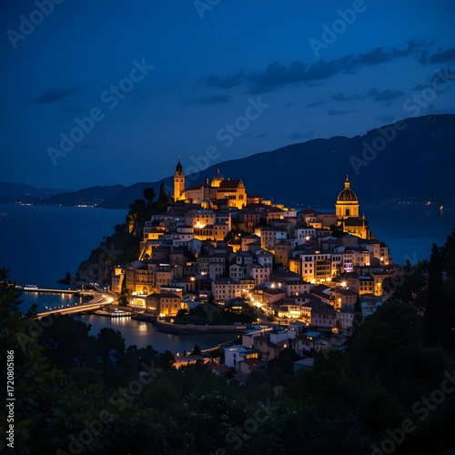 beautiful european city, travel to europe, 
World-class city, city of romance,, AI Generative