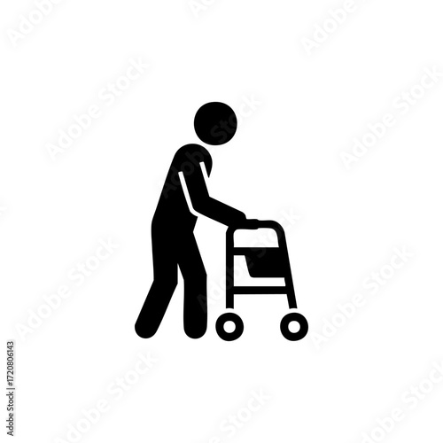  icon of a person with cerebral palsy