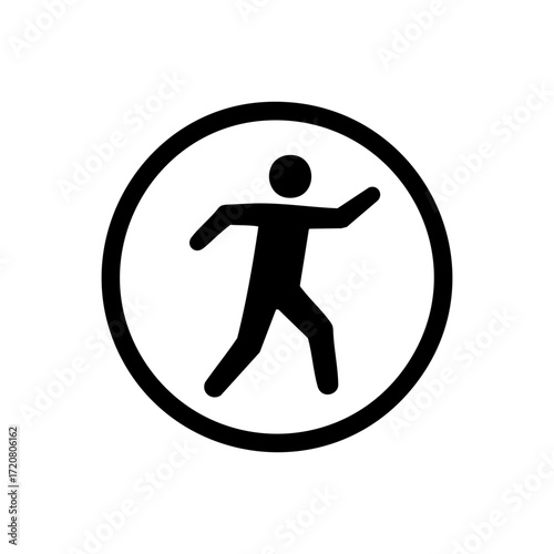 icon of a universal accessibility logo