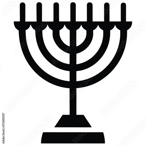 menorah vector icon