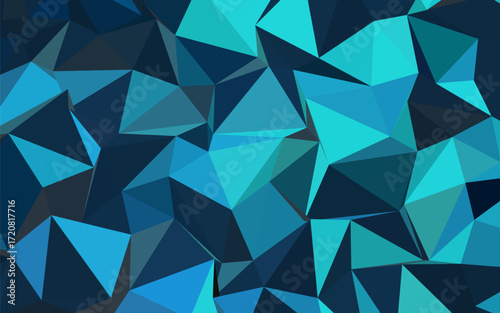 Abstract geometric background, Low poly abstract creative background.