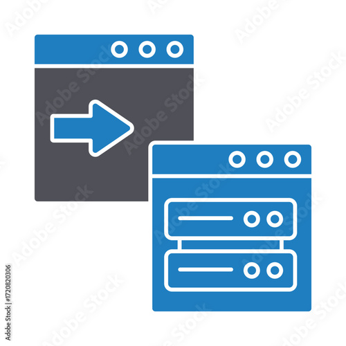  data sharing  Vector Icon which can easily modify or edit