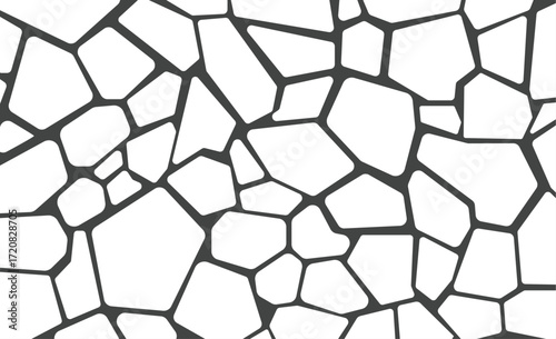 CAD Drawings. Stone wall pattern for landscape, outdoor and park, etc.	
