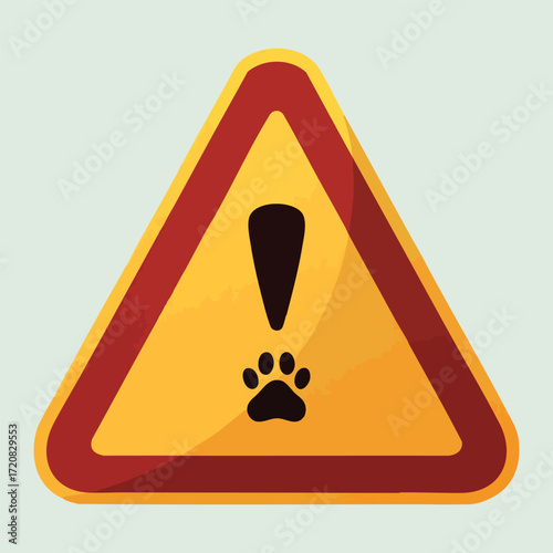 Rabies awareness vector set with dog silhouette, transmission cycle icons, vaccination collar tag, heartbeat to paw print, and DNA helix of paw prints. Flat, solid color design bundle for education.