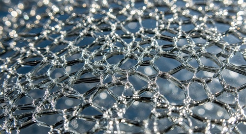 Abstract Glass Shattered Textured Background Crystal Clear Concept of Destruction