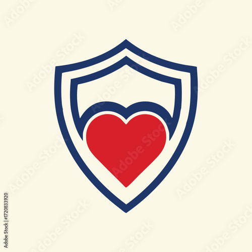 Heart Health Vector Set for World Heart Day – Red Heart Symbols, EKG Pulse Lines, Doctors, Nurses, Heart Shield, Family Care, Heart Disease Prevention, Medical and Fitness Icons