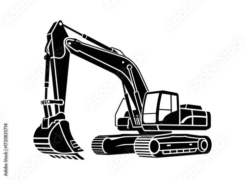 Excavator Heavy Construction Equipment 