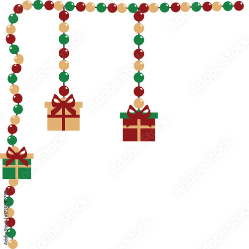 Christmas Corner with Gift