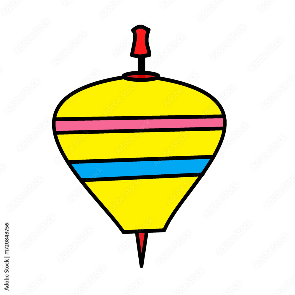 Obraz premium spinning top kids printable t for top for kids printable.eps