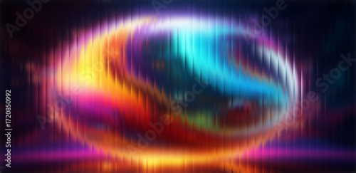 Tableau sur toile Experience vibrant energy with this stunning abstract design featuring a modern