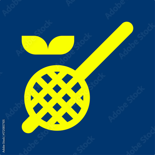 Net basket symbol artwork trendy useful vector Illustration design handsome colorful background