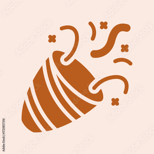 Party symbol artwork trendy useful vector Illustration design attractive colorful background