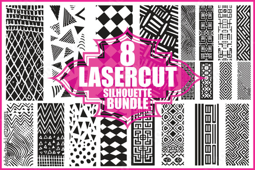 Modern Laser Cut Geometric Bundle