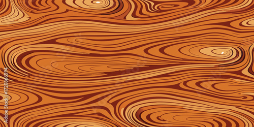 Seamless wood grain background texture with natural swirls and knots for rustic designs and warm interiors, perfect for product backdrops and websites