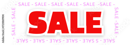 Sale promotion for marketing and advertising - fully editable and customizable