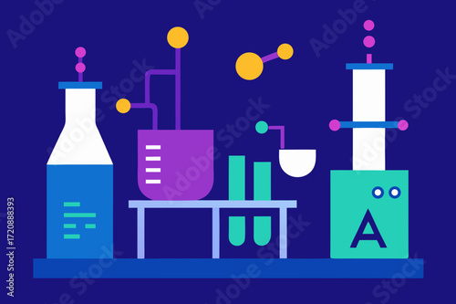 chemistry laboratory glassware