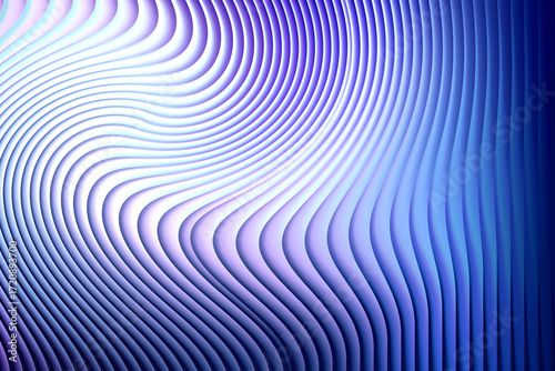 Illustration of abstract background with wavy lines in blue and white, creating a dynamic and modern design, perfect for adding a touch of elegance and sophistication to any project or presentation