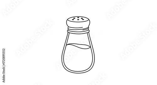 Salt shaker illustration