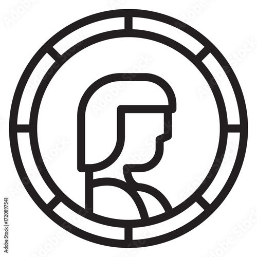 Ancient Coin Icon