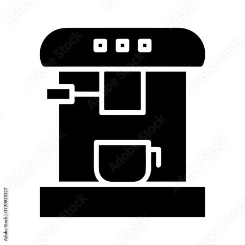 Coffee machine icon