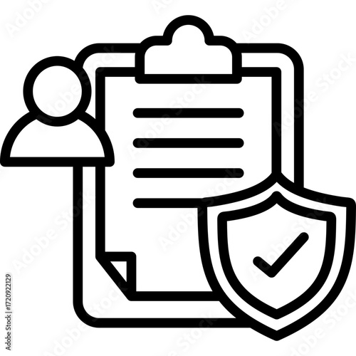 Governance line icon