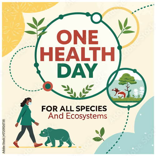 One Health Day promotes global collaboration uniting human animal and environmental health.
