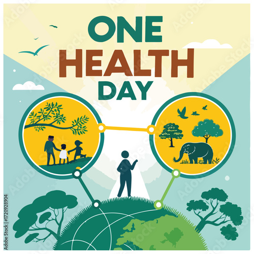 One Health Day promotes global collaboration uniting human animal and environmental health.
