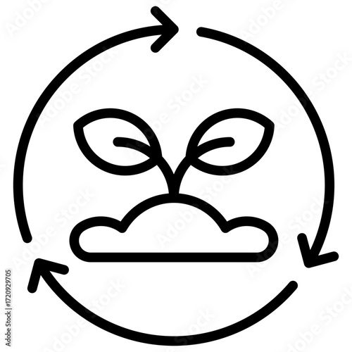 Plant Cycle Icon