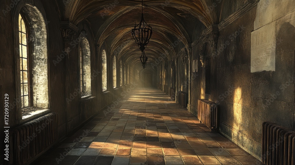 Fototapeta premium old and abandoned church