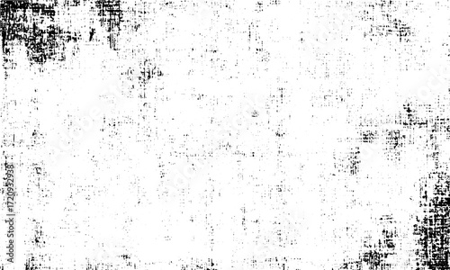 Abstract monochrome distressed texture with old worn grunge sketch design   Dirty worn surface with distressed grunge monochrome cracks and dot texture. 