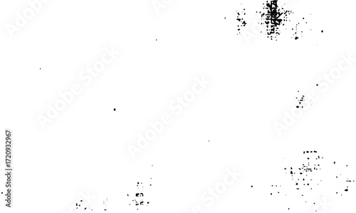 Black and white grunge background with distressed overlay grainy texture  Dirty distressed monochrome pattern with cracks chips dots grunge surface  
