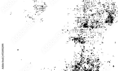 Grunge texture black and white background with dust particles and scratches   Old distressed grunge background texture with vintage dust grainy overlay  