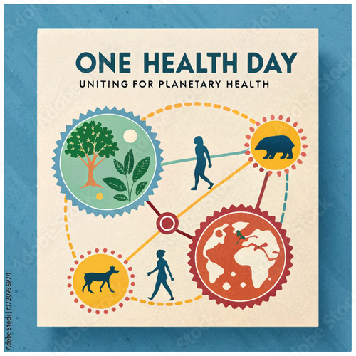 One Health Day promotes global collaboration uniting human animal and environmental health.
