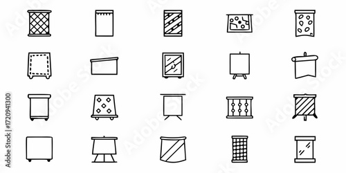 Collection of unique hand-drawn doodle icons for design elements, perfect for adding visual interest to websites and marketing materials