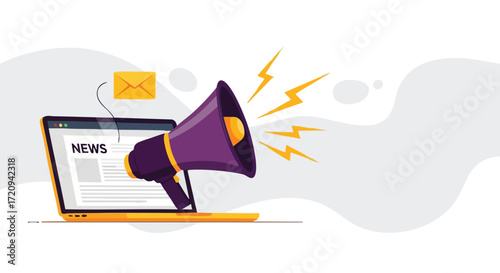 Stay informed with breaking news alerts delivered directly to your inbox, a convenient and modern way to receive updates and stay connected