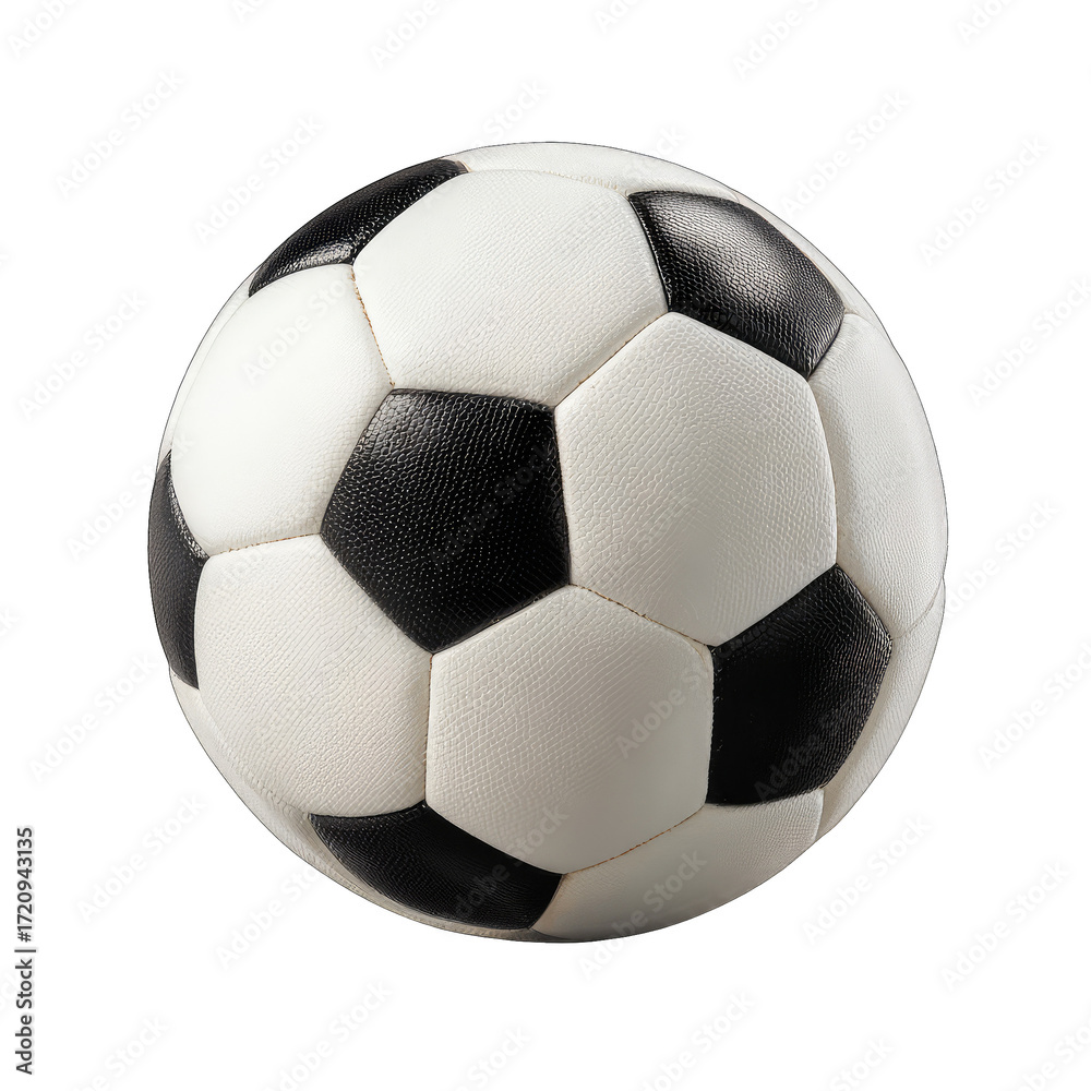 Obraz premium Soccer ball, black and white panels (2)