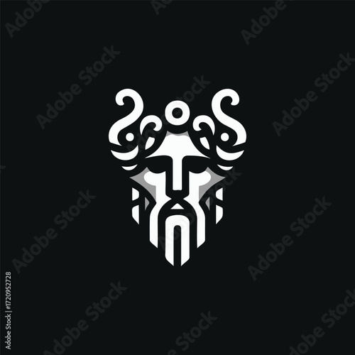 Hades God Logo