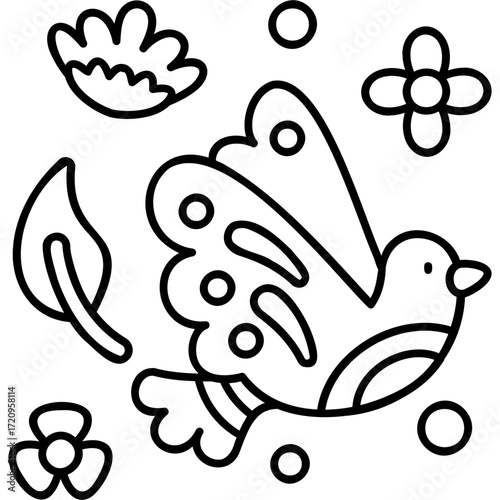 Folk Art Icon
