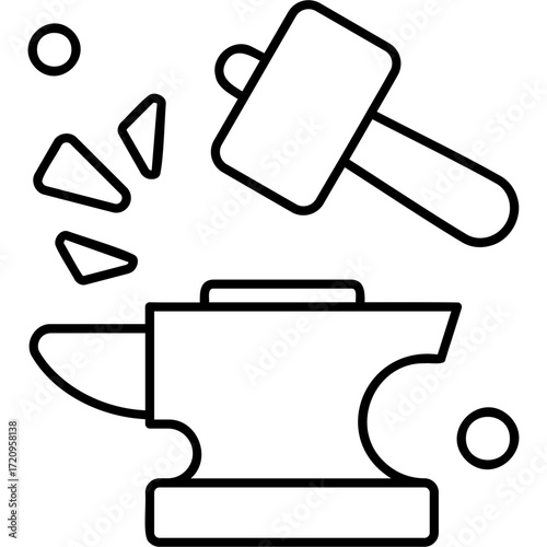 Metalworking Icon
