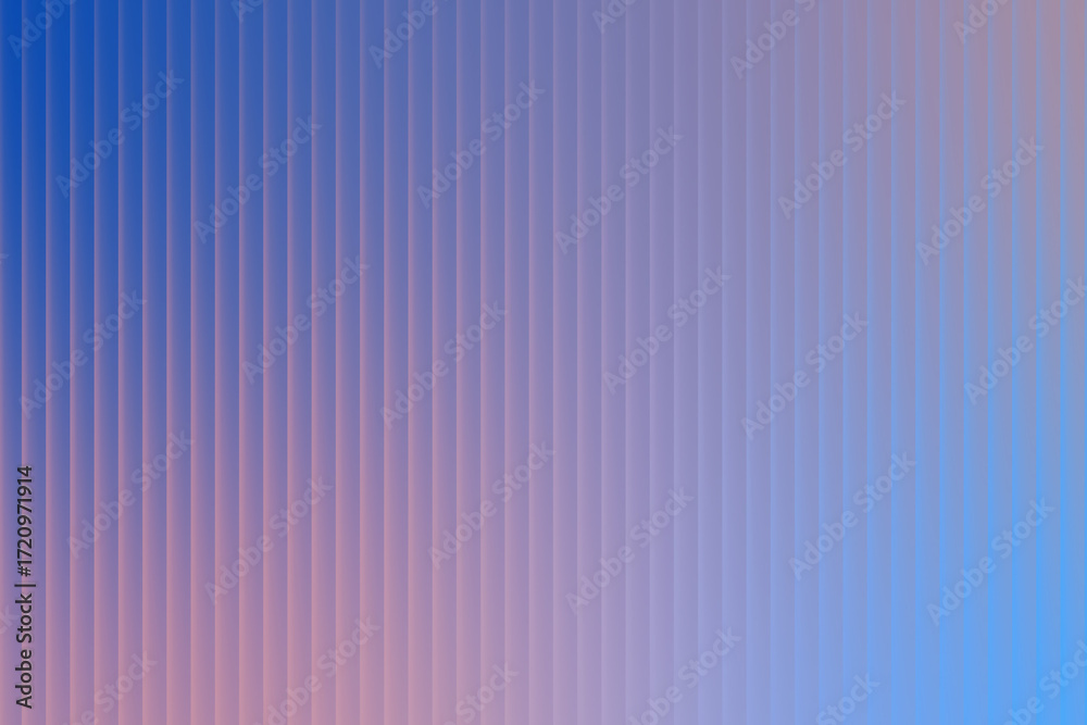 Obraz premium Vertical lines with a gradient of blue and pink