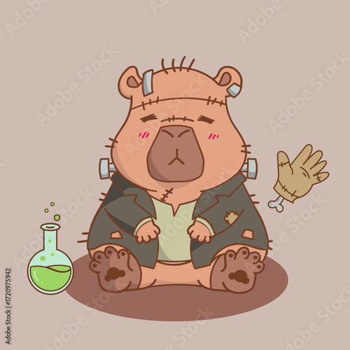 Capybara Frankenstein
