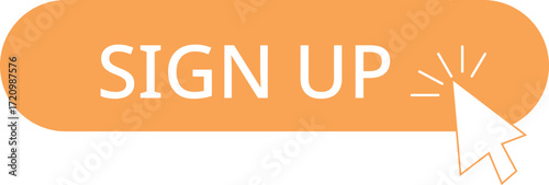 login or sign-up buttons